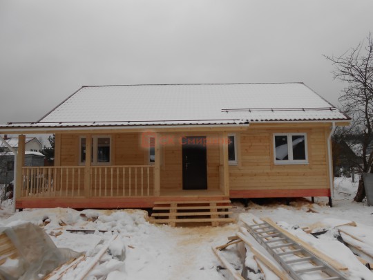 Апрель 2023 - дом из бруса №140