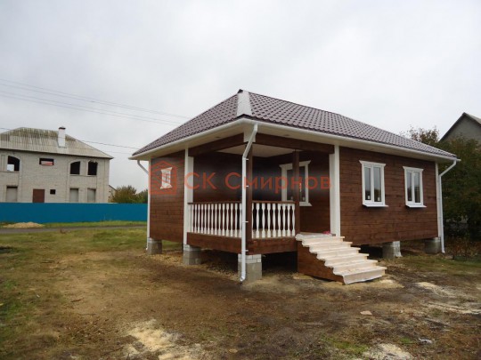 Октябрь 2017 - дом из бруса №44