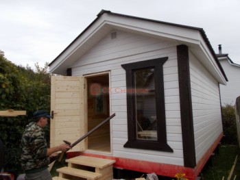 Фото №6: баня из бруса 101