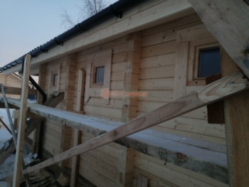 Фото №16: баня из бруса 118