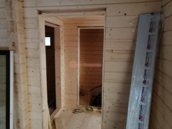 Фото №19: баня из бруса 118