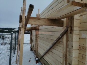 Фото №57: баня из бруса 118