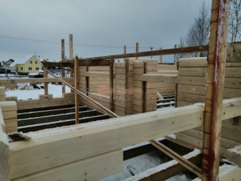 Фото №62: баня из бруса 118