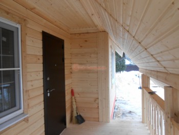 Фото №5: баня из бруса 132