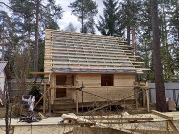 Фото №12: баня из бруса 135