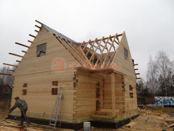 Фото №36: дом из бруса 16