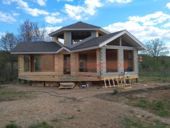 Фото №137: баня из бруса 33