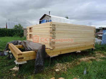 Фото №26: баня из бруса 42