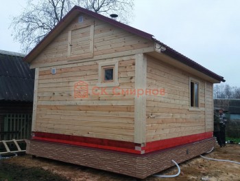 Фото №9: баня из бруса 53