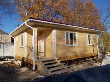 Фото №5: баня из бруса 54