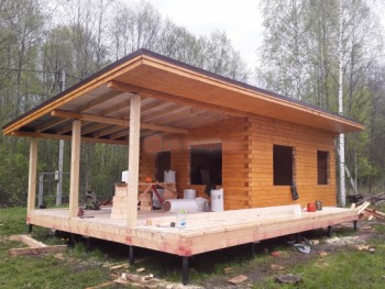 Фото №28: дом из бруса 69