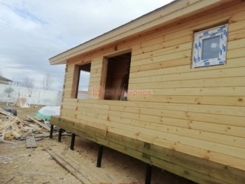 Фото №101: баня из бруса 70