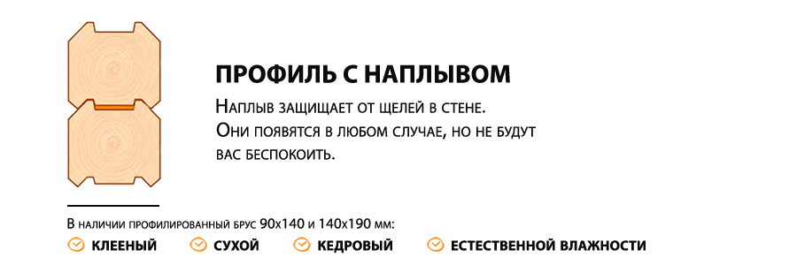 Фото бруса нашего производства