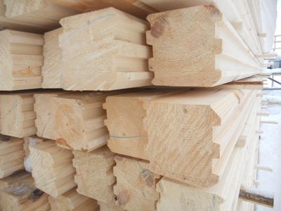 Клееный брус из кедра